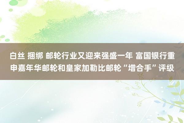 白丝 捆绑 邮轮行业又迎来强盛一年 富国银行重申嘉年华邮轮和皇家加勒比邮轮“增合手”评级